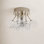 Logan Single Light Semi Flush Mount