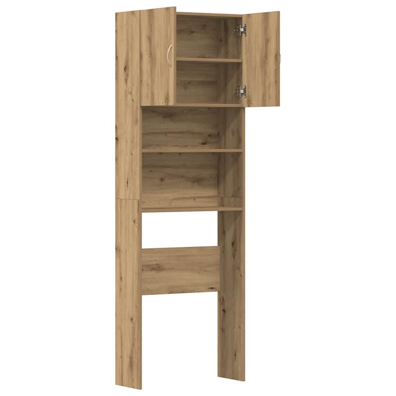 Engineered Wood Freestanding Bathroom Cabinet, Artisan Oak