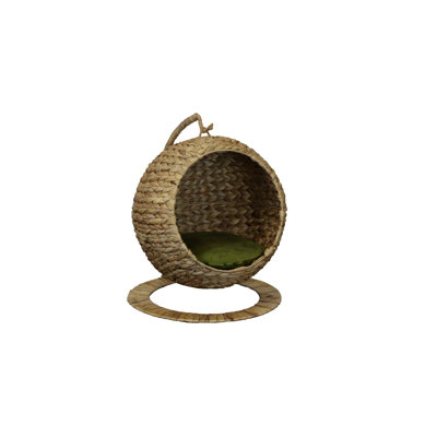 Drum Velvet Elevated Pet Bed