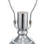 Livia 45cm Silver Table Lamp