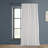 Matra Room Darkening Rod Pocket Single Curtain Panel-1326252994-1336505102