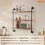 3 Piece Square Wood Floating Shelf