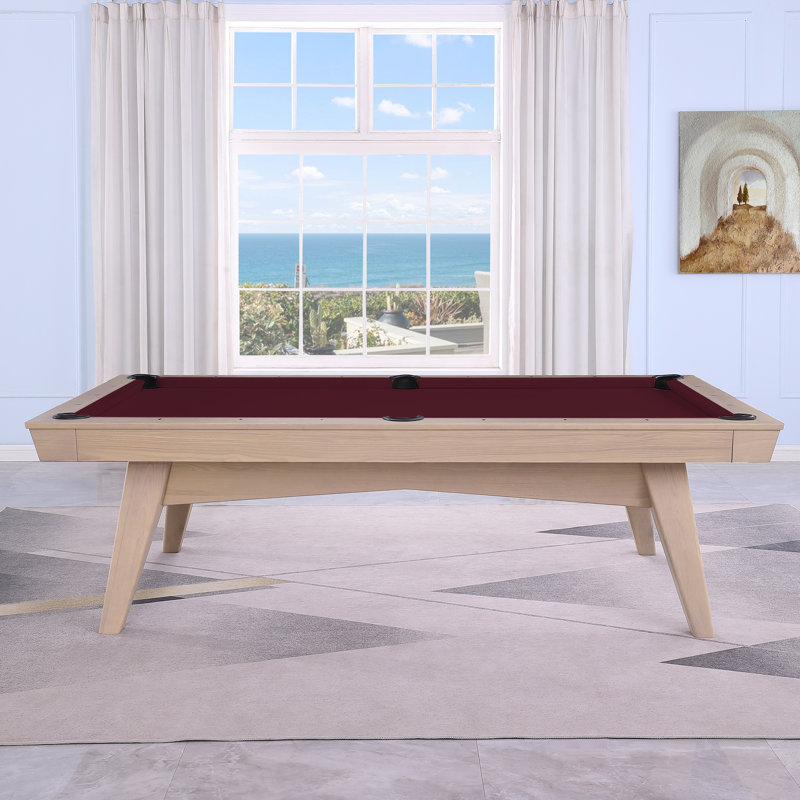 Table de billard Modulite HomeSaison, Bois flottant, Vin, 7'
