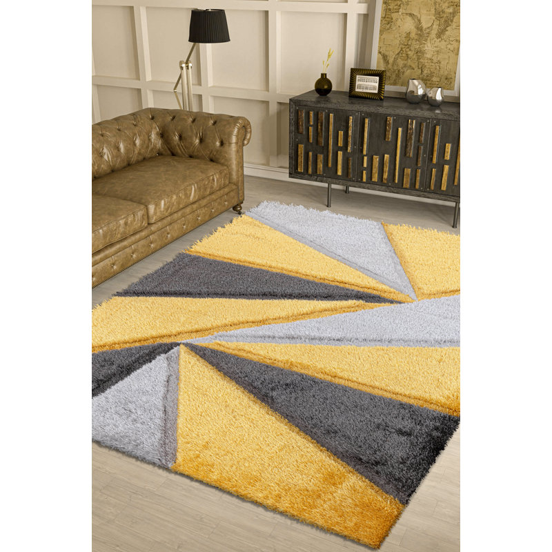 Solid Colour Area Rug, Rectangle 60 x 110 cm