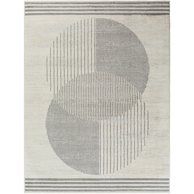 Amneris Geometric Area Rug, Rectangle 200 x 275 cm