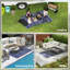 Solid Colour 274cm X 182cm Area Rug