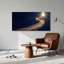 «Golden Spiral Staircase Reaching Glowing Archway In Starry», art mural sur toile-788034170