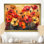 «Autumn Dance Of The Fiery Poppies III» - Art mural coquelicots