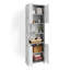 Lachaun Freestanding Linen Cabinet