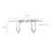 Thick Sintered Stone Dining Table with Stainless S-112690960
