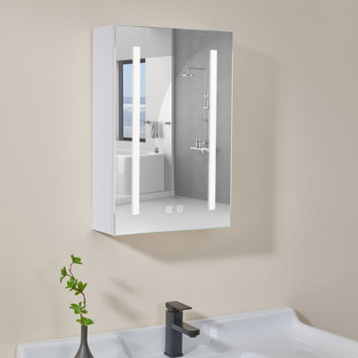 Armoire de salle de bain avec miroir