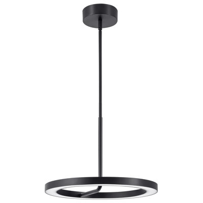 Franke 18'' LED Pendant - Black