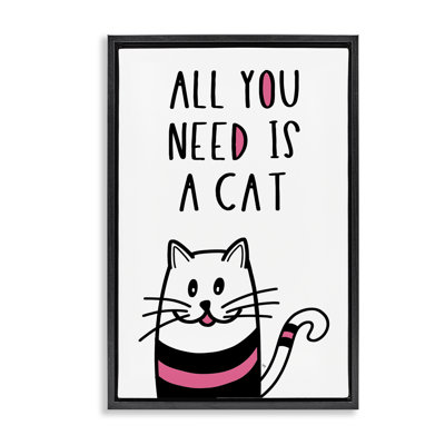 Tout ce dont vous avez besoin, c'est un cadre flottant pour chat, design par Martina Pavlova