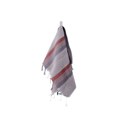 Débarbouillette brun gris Kaliyah