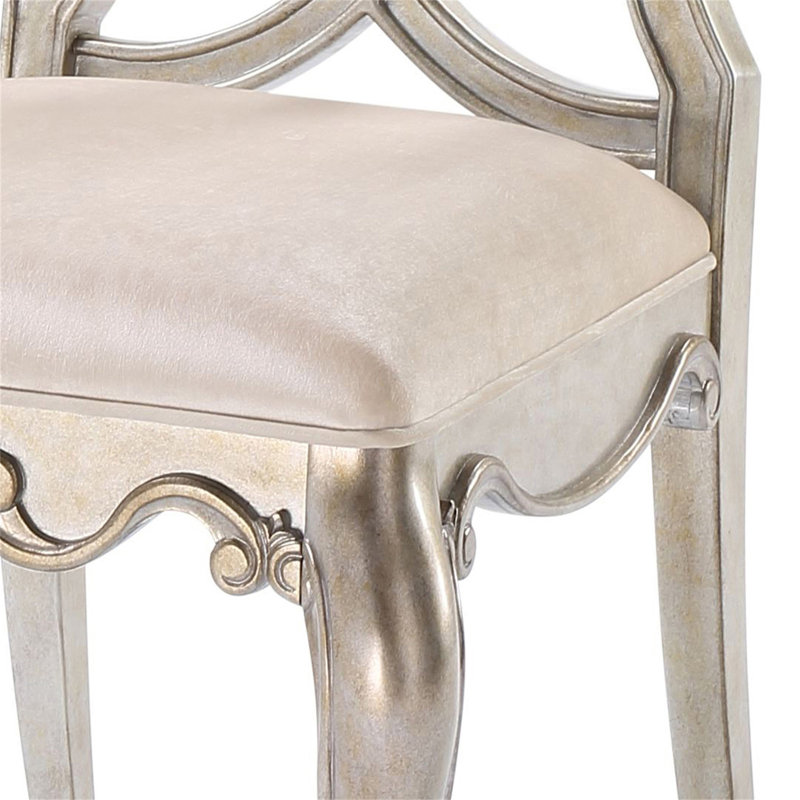 Chaises d'appoint Antique Champagne (ensemble de 2)