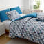 Microfiber Floral Duvet Cover Set-127302718-127302721