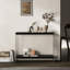 Console moderne et simple en bois massif