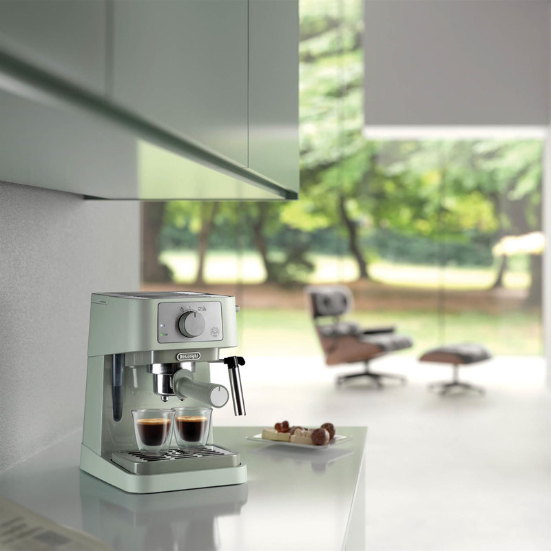 De'longhi Stilosa Manual Coffee Machine, Green