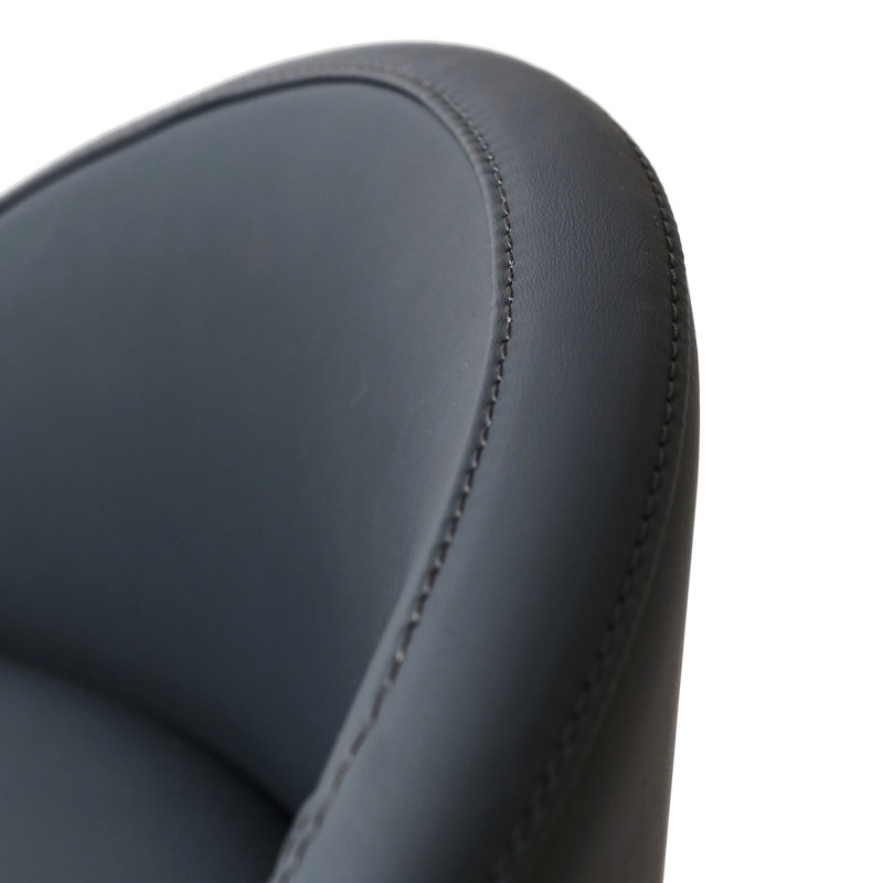 Tabouret de comptoir pivotant Vito, Navy Blue