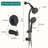 Complete Shower System with Rough in-Valve-97425487