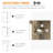 Industrial Sideboard Buffet Cabinet With Elegant Design And Multi-Functional Use