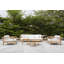 Attol Outdoor Round Teak Side Table-11400389