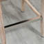 Tabourets de comptoir, beige (2) - Siège rembourré en mousse et fabrication en bois de 2 sièges beige, siège relaxant, pieds solides