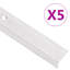 Nez de marche en aluminium en forme de L 5 pièces-2092061041-2092061040