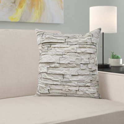 Brick Square Pillow Cover & Insert