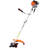 52cc 6-in-1 Gas Powered Weed Wacker, 18" String Trimmer & 10" Brush Cutter With 8" Attachment Heads, Rubber Handle & Shoulder Strap, Epa Compliant