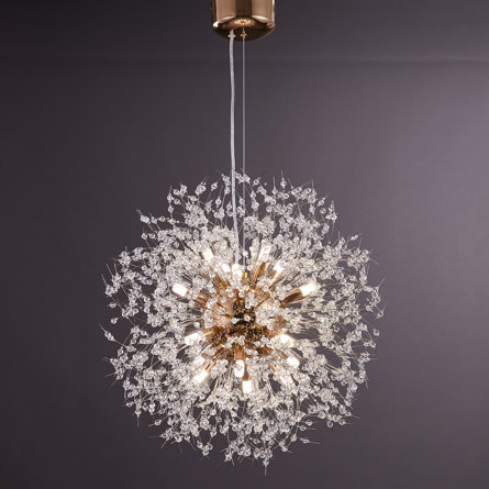 Shugar 12 - Light Dimmable Sphere Chandelier