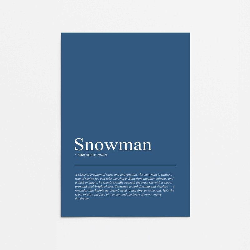 Frosty Wonder, reproduction d'art, 16 po x 20 po, Sans cadre