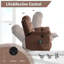 Fauteuil inclinable standard avec masseur 40,9 po Nahidul-1929422323