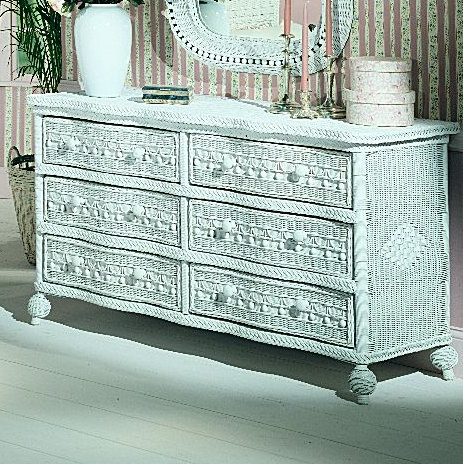 Commode double 6 tiroirs avec miroir Stonge