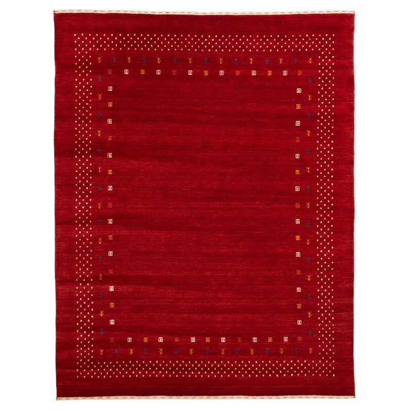 Indo Gabbeh Red Rug 7'10" x 9'10"