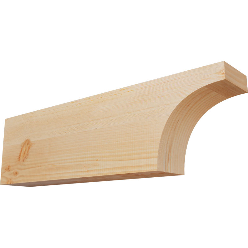 Queue de chevron lisse Huntington, Sapin de Douglas, H 10 po x l 5 1/2 po x L 36 po