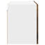 Vidaxl Kitchen Wall Cabinet With Door High Gloss White 60 X 31 X 40 Cm-121217699