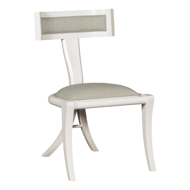 Greek Peak By Thom Filicia Upholstered Dining Chair, Ian Smoke, Casa Blanca