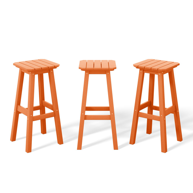 Tabouret de bar 29 po Laguna, Orange