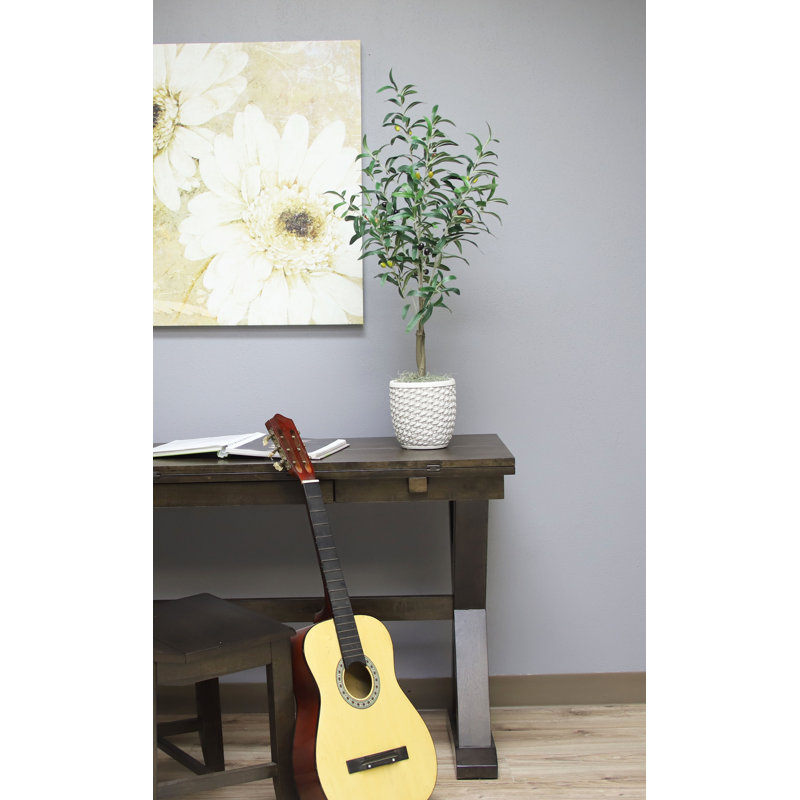 Olive artificielle en pot, H 36 po x l 16 po x P 16 po