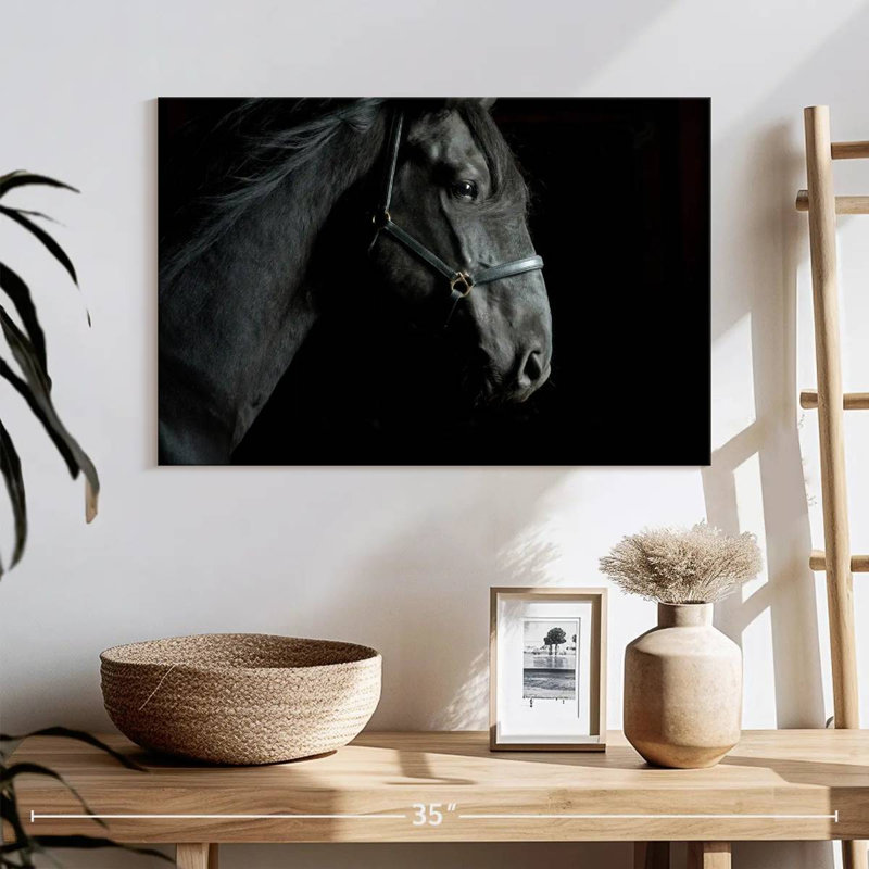 Brampt Horse Head, 16" H x 24" W