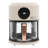 4.2L 360° Clear Non-Stick Glass Air Fryer For Kitchen(White)-111378576