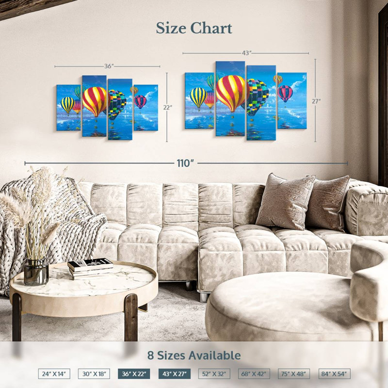 Mehar Come Sail Away, 22" H x 36" W