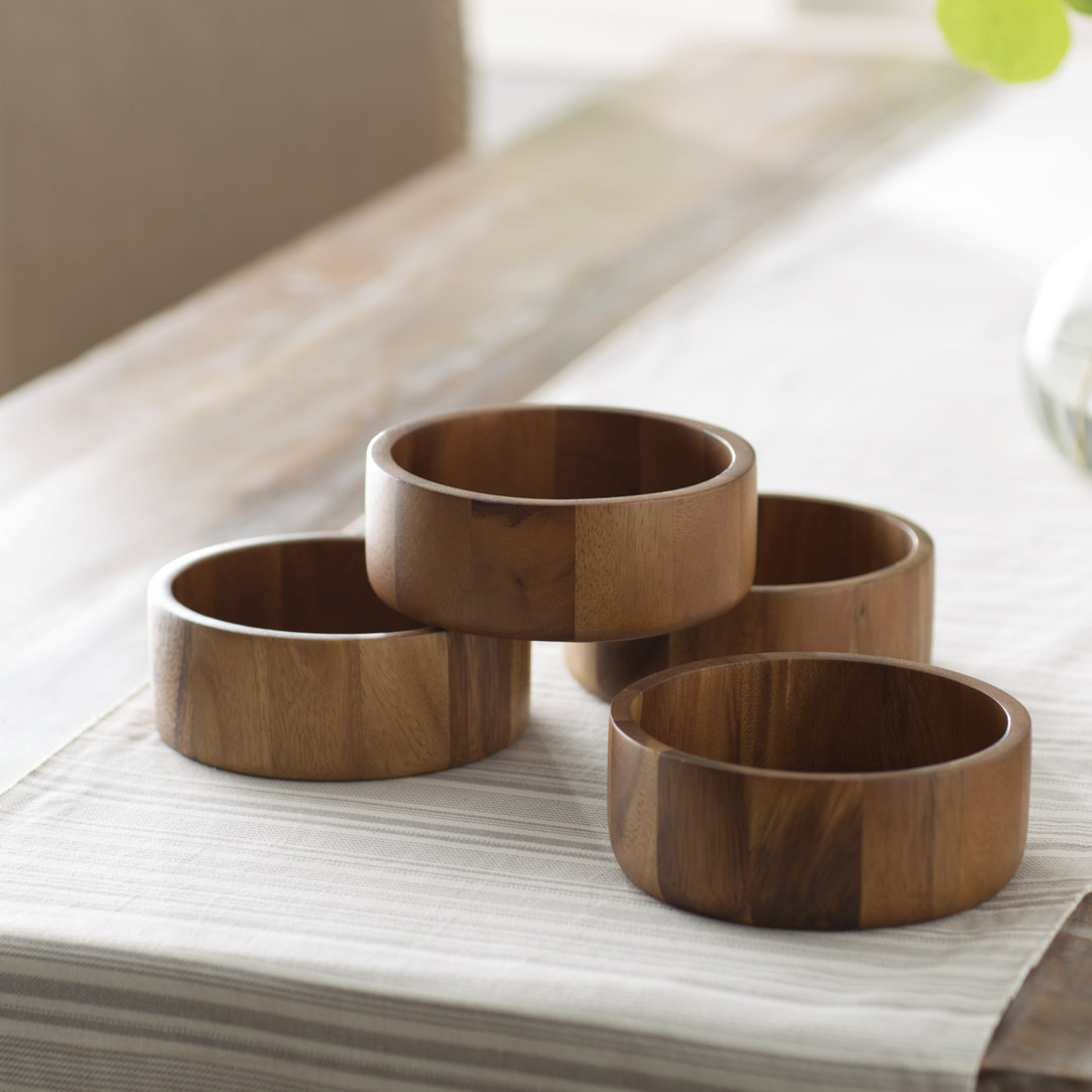 Molloy Individual Salad Bowls Set of 4 (Set of 4) Millwood Pines