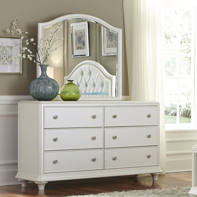 Pennock 6 Drawer Dresser and Mirror