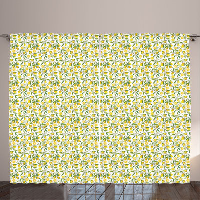 Polyester Standard Curtain Pair