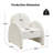Jenele Upholstered  Boucle Armchair-1531934904