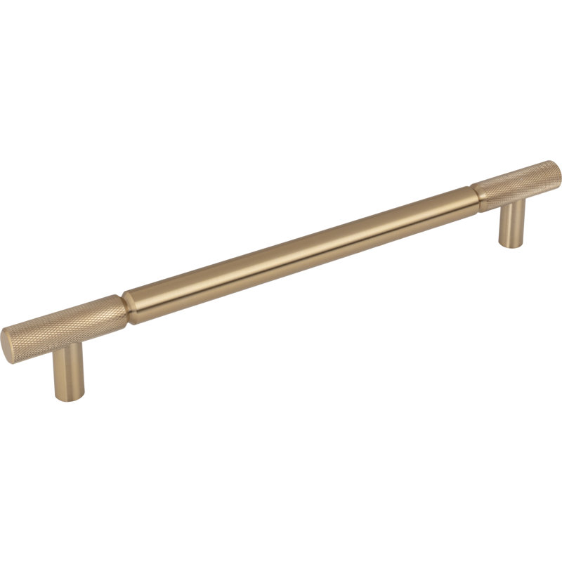 Prestwick Bar Appliance Pull, Honey Bronze, 12" Center To Center