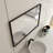 Metal Rectangle Mirror with Aluminum Frame, Bathroom Mirror with Resistant Glass-1301543974-1299815389
