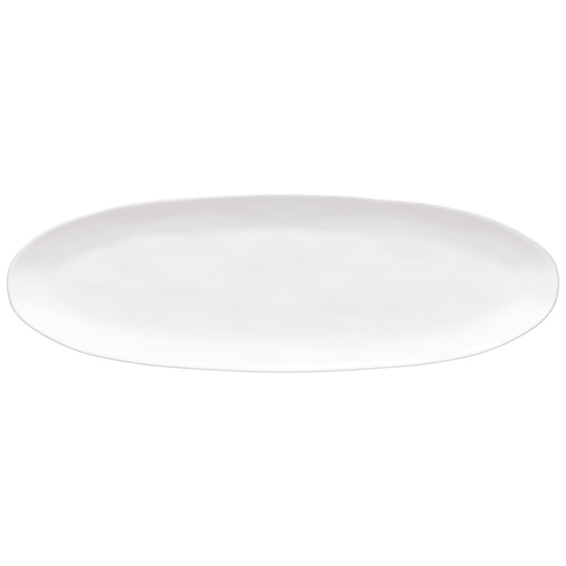 Plateau ovale Aparte, blanc